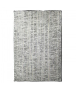 FLORENCE Tapis de salon 120 X170 cm Charbon gris