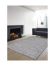 FLORENCE Tapis de salon 120X170 cm Charbon gris