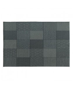 GARDEN Tapis Pablo Moderne 160x230cm Gris & Noir