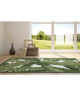 GARDEN Tapis Moderne 123x180cm Ivoire