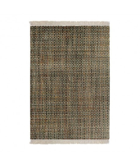 KENSINGTON Tapis laineux 120x170cm Sable Rayure