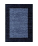 LIFE Tapis de salon Shaggy 120x170 cm bleu nuit