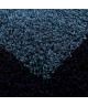 LIFE Tapis de salon Shaggy 120x170 cm bleu nuit