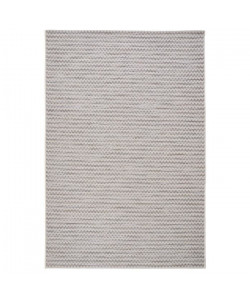 MANDARIN Tapis 160x230cm Laine & Gris falaise Rayure