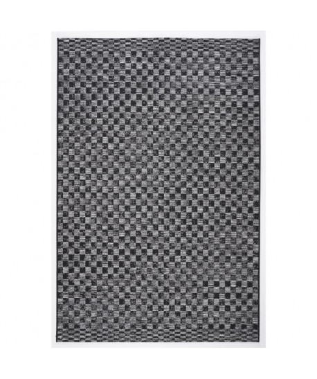 MANDARIN Tapis 160x230cm Anthracite Croisé