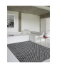 MANDARIN Tapis 160x230cm Anthracite Croisé