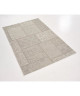 MANDARIN Tapis 160x230cm Laine & Gris falaise