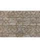 MANDARIN Tapis 160x230cm Mink & Gris falaise Rayure