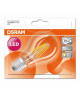 OSRAM Ampoule filament LED E27 8 W équivalent a 75 W blanc chaud