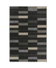 MANDARIN Tapis 160x230cm Noir & Anthracite