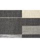 MANDARIN Tapis 160x230cm Noir & Anthracite