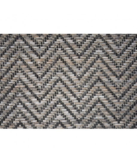 MANDARIN Tapis 120x170cm Gris falaise Rayure