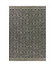 MANDARIN Tapis 120x170cm Noir & Gris Rayure