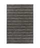 MANDARIN Tapis 120x170cm Noir & Anthracite Rayure