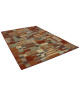 MADRID Tapis style Gabbeh 160X230 cm Rouille