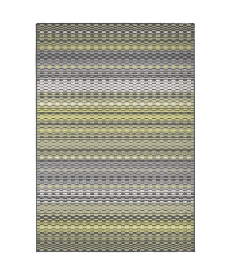 MADRID Tapis style contemporain 160X230 cm Vert / Jaune