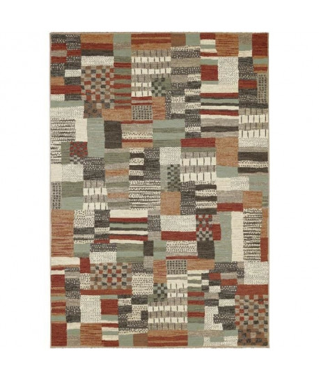 MADRID Tapis style Gabbeh 120X170 cm Marron