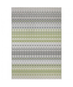 MADRID Tapis style contemporain 160X230 cm Blanc / Vert