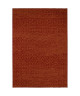 MADRID Tapis style contemporain 160X230 cm Rouge / Orange