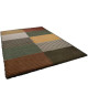 CONTINENTAL Tapis couleurs tendance 160X230 cm Marron