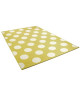 MADRID Tapis enfants 120X170 cm Jaune / Blanc