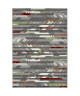 MADRID Tapis style contemporain 160X230 cm Argent