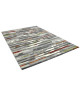 MADRID Tapis style contemporain 160X230 cm Argent