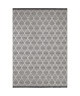 MADRID Tapis style contemporain 160X230 cm Blanc / Noir