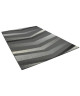 MADRID Tapis style contemporain 160X230 cm Gris / Blanc