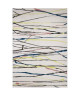 MADRID Tapis style contemporain 160X230 cm Blanc