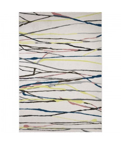 MADRID Tapis style contemporain 160X230 cm Blanc