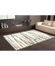 MADRID Tapis style contemporain 160X230 cm Blanc