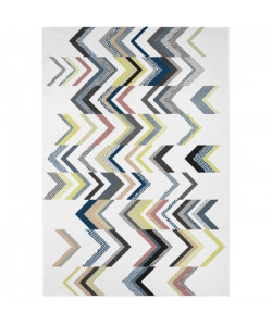 MADRID Tapis style contemporain 160X230 cm Blanc