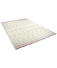 MADRID Tapis style contemporain 160X230 cm Blanc / Rose