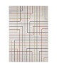 MADRID Tapis style contemporain 160X230 cm Blanc