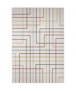 MADRID Tapis style contemporain 160X230 cm Blanc