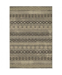 MADRID Tapis style Gabbeh 120X170 cm Marron / Gris