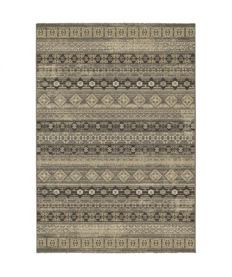 MADRID Tapis style Gabbeh 120X170 cm Marron / Gris