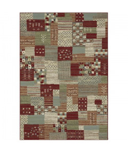 MADRID Tapis style Gabbeh  160X230 cm  Bordeaux