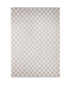 MADRID Tapis style contemporain 120X170 cm Blanc / Gris