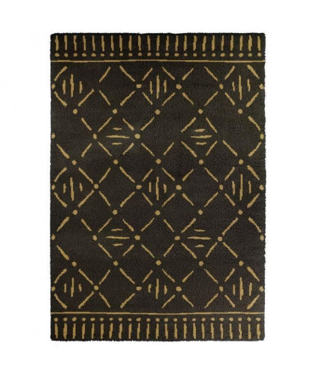 CONTINENTAL Tapis couleurs tendance 120X170 cm Marron ocre