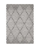 MADRID Tapis style contemporain 120X170 cm Blanc / Gris