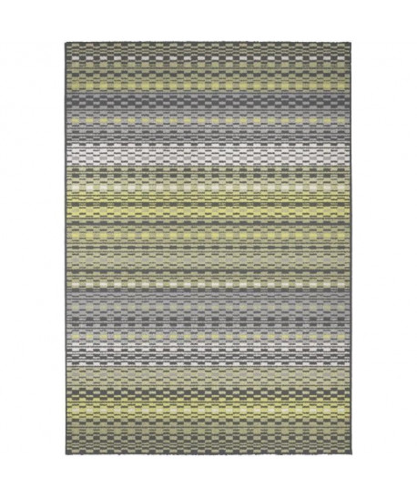 MADRID Tapis style contemporain 120X170 cm Vert / Jaune