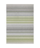 MADRID Tapis style contemporain 120X170 cm Blanc / Vert