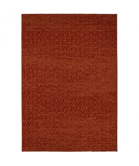 MADRID Tapis style contemporain 120X170 cm Rouge / Orange