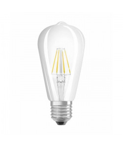 OSRAM Ampoule filament LED E27 6 W équivalent a 60 W blanc chaud