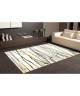 MADRID Tapis style contemporain 120X170 cm Blanc