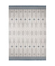 MADRID Tapis style contemporain 120X170 cm Blanc / Bleu