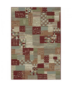 MADRID Tapis style Gabbeh  120X170 cm  Bordeaux