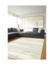 FAIRMONT Tapis contemporain  120X170 cm  Creme / Titane